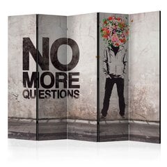 Ширма No more questions цена и информация | Мобильные стенки | 220.lv