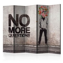 5-daļīgs aizslietnis - No more questions II [Room Dividers] cena un informācija | Aizslietņi | 220.lv