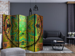 Ширма Mandala: Emerald Fantasy цена и информация | Мобильные стенки | 220.lv