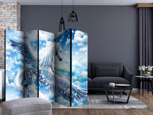 5-daļīgs aizslietnis - Pegasus (Blue) II [Room Dividers] cena un informācija | Aizslietņi | 220.lv