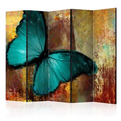 5-daļīgs aizslietnis - Painted butterfly II [Room Dividers] cena un informācija | Aizslietņi | 220.lv