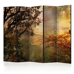 5-daļīgs aizslietnis - Painted autumn II [Room Dividers] cena un informācija | Aizslietņi | 220.lv