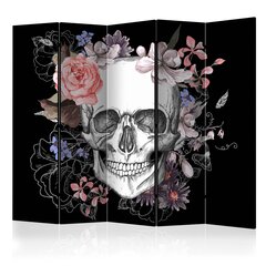 Ширма Skull and Flowers цена и информация | Мобильные стенки | 220.lv