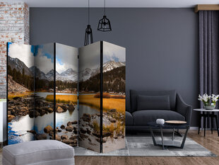 5-daļīgs aizslietnis - Mountain stream II [Room Dividers] cena un informācija | Aizslietņi | 220.lv