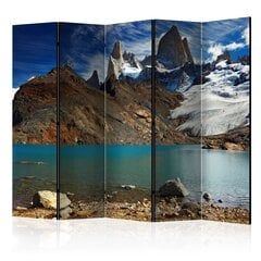 5-daļīgs aizslietnis - Mount Fitz Roy, Patagonia, Argentina II [Room Dividers] цена и информация | Мобильные стенки | 220.lv