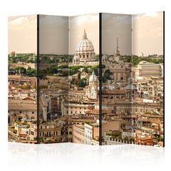 5-daļīgs aizslietnis - Rome: panorama II [Room Dividers] cena un informācija | Aizslietņi | 220.lv