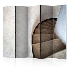 5-daļīgs aizslietnis - Spiral stairs II [Room Dividers] cena un informācija | Aizslietņi | 220.lv