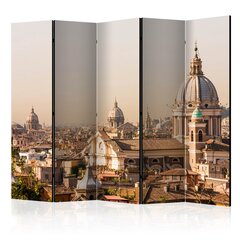 5-daļīgs aizslietnis - Rome - bird's eye view II [Room Dividers] cena un informācija | Aizslietņi | 220.lv
