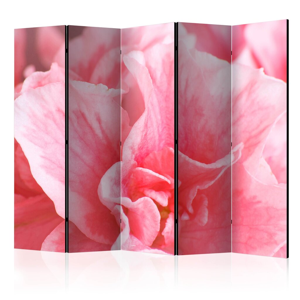 5-daļīgs aizslietnis - Pink azalea flowers II [Room Dividers] cena un informācija | Aizslietņi | 220.lv