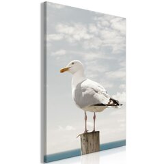 Glezna - Seagull (1 Part) Vertical cena un informācija | Gleznas | 220.lv
