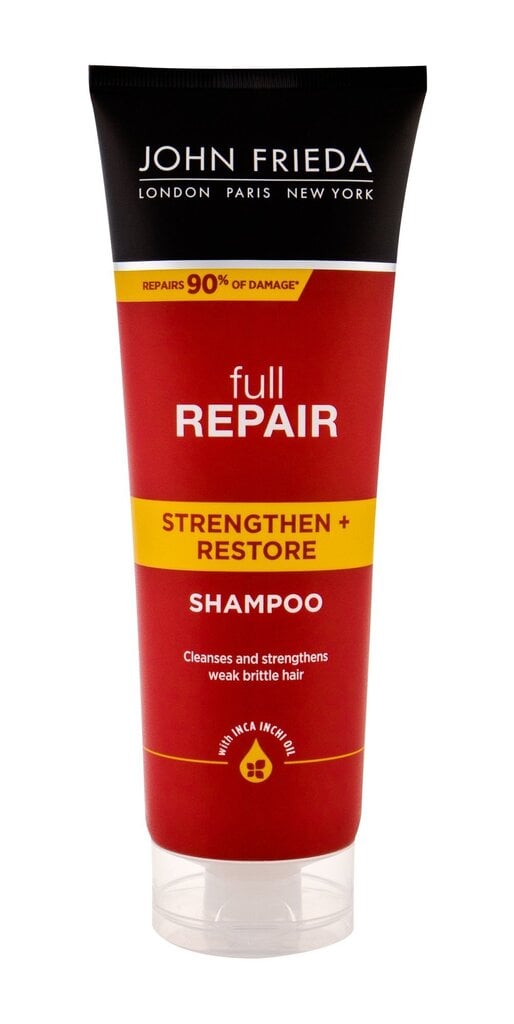 Šampūns John Frieda ( Strength en and Restore Shampoo) 250 ml cena un informācija | Šampūni | 220.lv