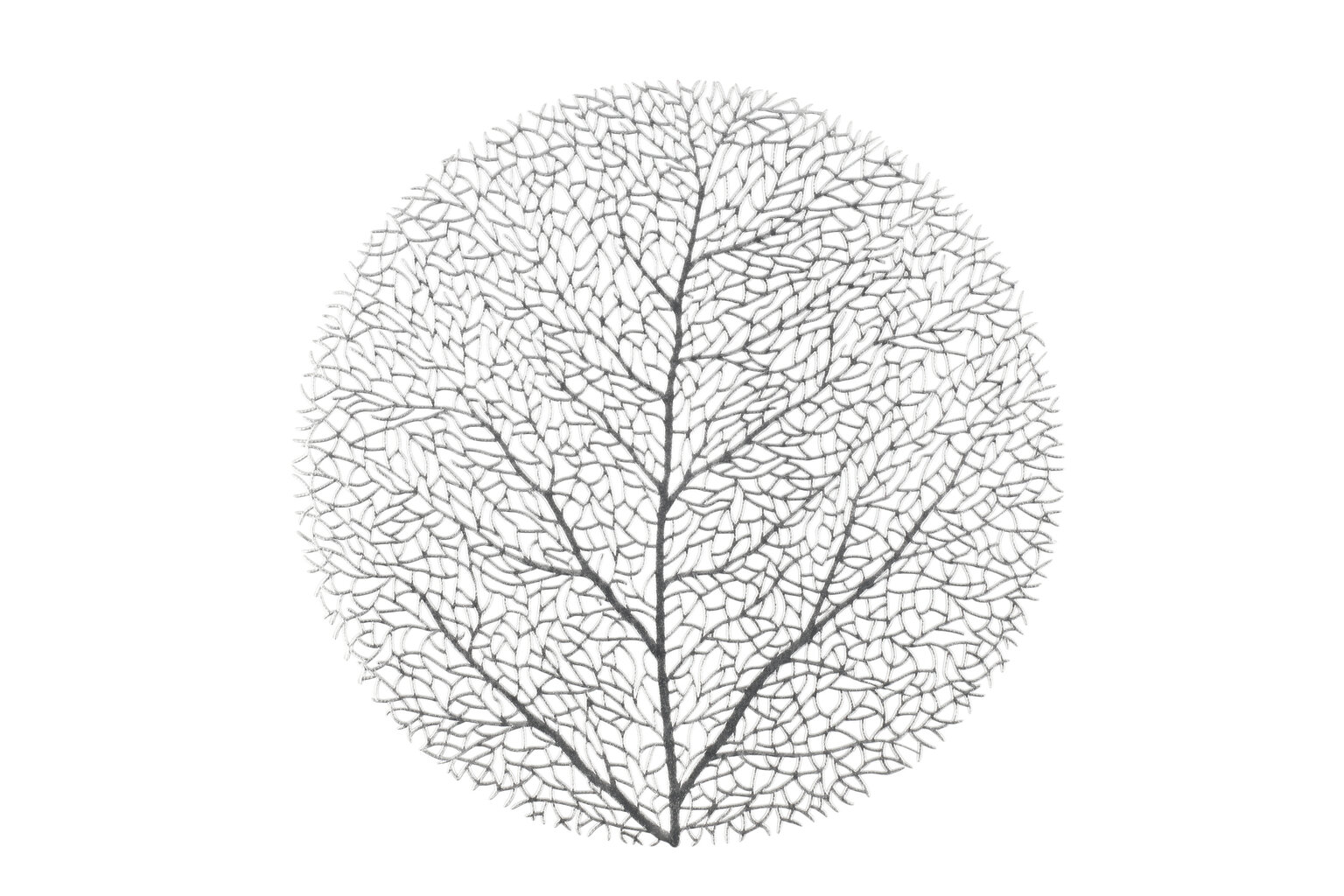 4Living galda paliktnis Tree Silver, 38x38 cm cena un informācija | Galdauti, salvetes | 220.lv