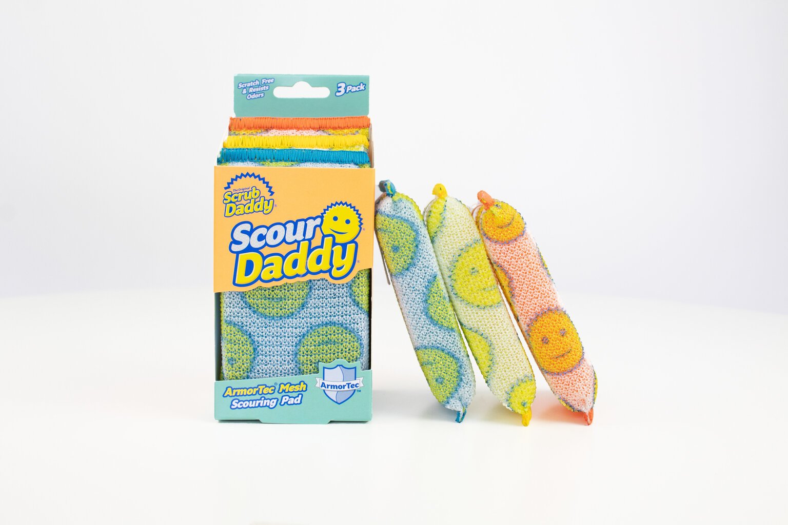 Scrub Daddy skrubis/sūkļi, 3 gab cena un informācija | Tīrīšanas piederumi | 220.lv