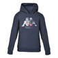 Bērnu sporta krekls ar kapuci Kappa Cache, tumši zils S6423309 cena un informācija | Zēnu jakas, džemperi, žaketes, vestes | 220.lv