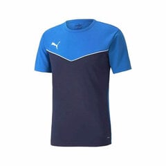 Детская футболка с коротким рукавом Puma  Individual Rise Blue цена и информация | Рубашки для мальчиков | 220.lv