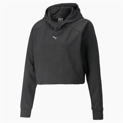 Sieviešu sporta krekls ar kapuci Puma Flawless Pullover W, melns S6436392 cena un informācija | Jakas sievietēm | 220.lv