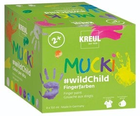 Краски для рисования от руки, Mucki Premium-Set #wildChild цена и информация | Принадлежности для рисования, лепки | 220.lv