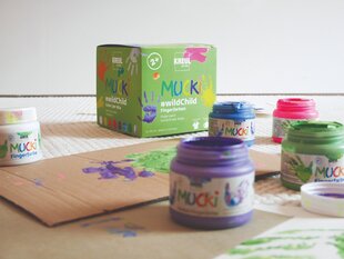 Krāsas zīmēšanai ar rokām MUCKI Premium-Set #wildChild cena un informācija | Modelēšanas un zīmēšanas piederumi | 220.lv