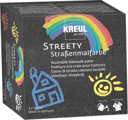 Набор наружных красок, Kreul Streety Sidewalk paint starter set цена и информация | Принадлежности для рисования, лепки | 220.lv