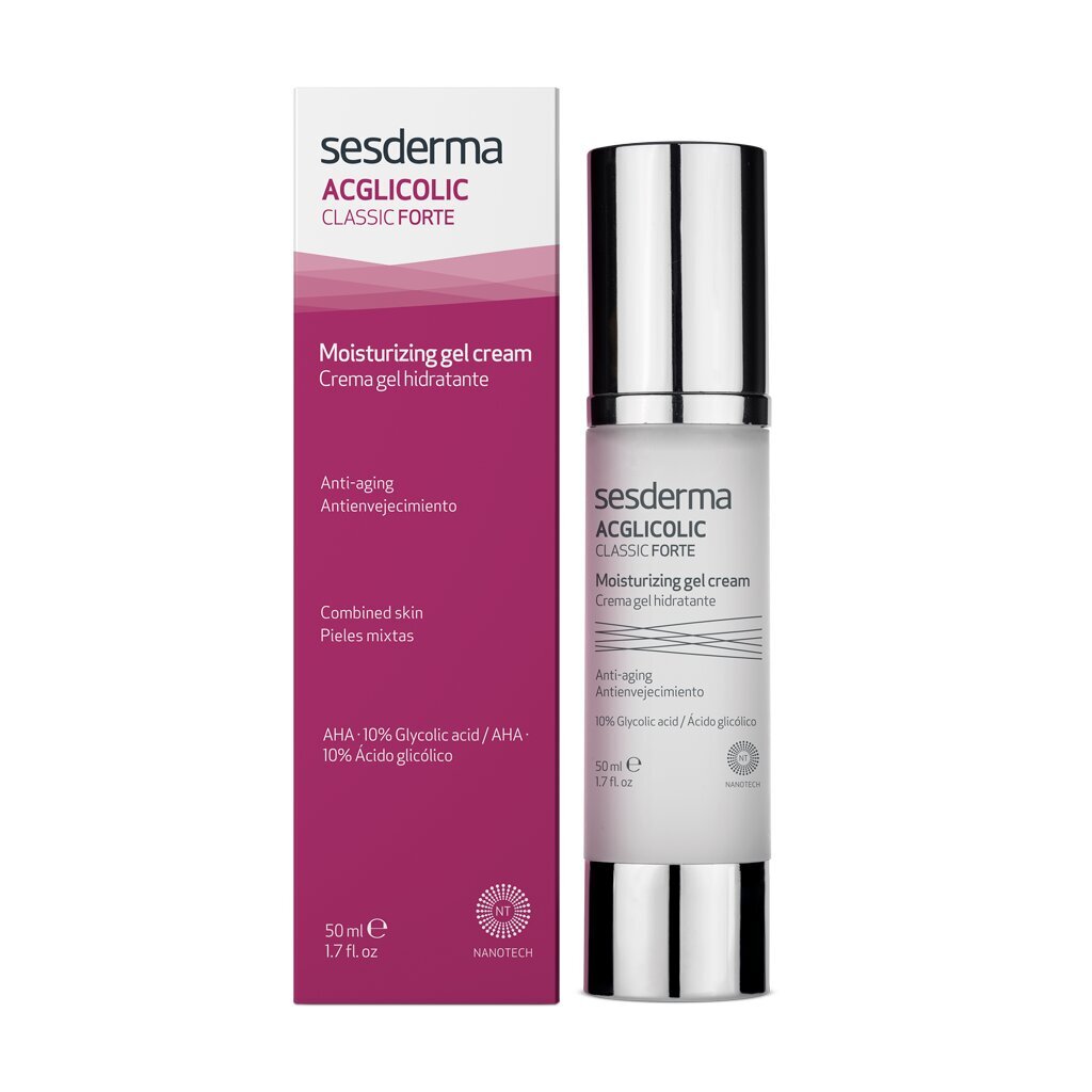 Dienas krēms Acglicolic Sesderma (50 ml) cena un informācija | Sejas krēmi | 220.lv