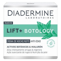 Nakts krēms Lift + Botology Diadermine Pretgrumbu (50 ml) cena un informācija | Sejas krēmi | 220.lv