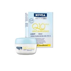 Крем от морщин Nivea Q10 Power SPF15, увлажняющий, 50 мл (Пересмотрено A+) цена и информация | Наносите на чистую кожу лица. Подержите около 10-15 минут и смойте водой. | 220.lv