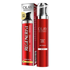 Dienas pret-novecošanās krēms Regenerist Olay SPF 30 (50 ml) cena un informācija | Sejas krēmi | 220.lv