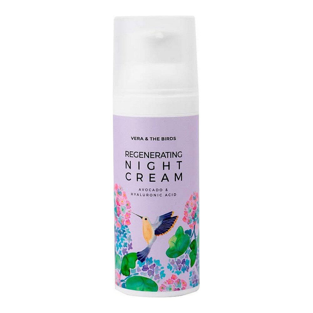 Pretnovecošanas nakts krēms Vera & The Birds (50 ml) cena un informācija | Sejas krēmi | 220.lv