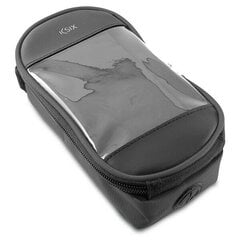 Velosipēda soma (17 x 8,5 x 4 cm), melna kaina ir informacija | Velo somas, telefona turētāji | 220.lv