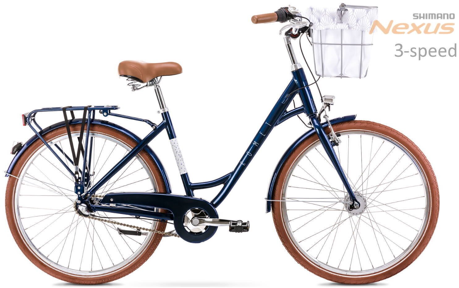 Pilsētas velosipēds Romet Pop Art Classic 26" Alu 2022, zils cena un informācija | Velosipēdi | 220.lv