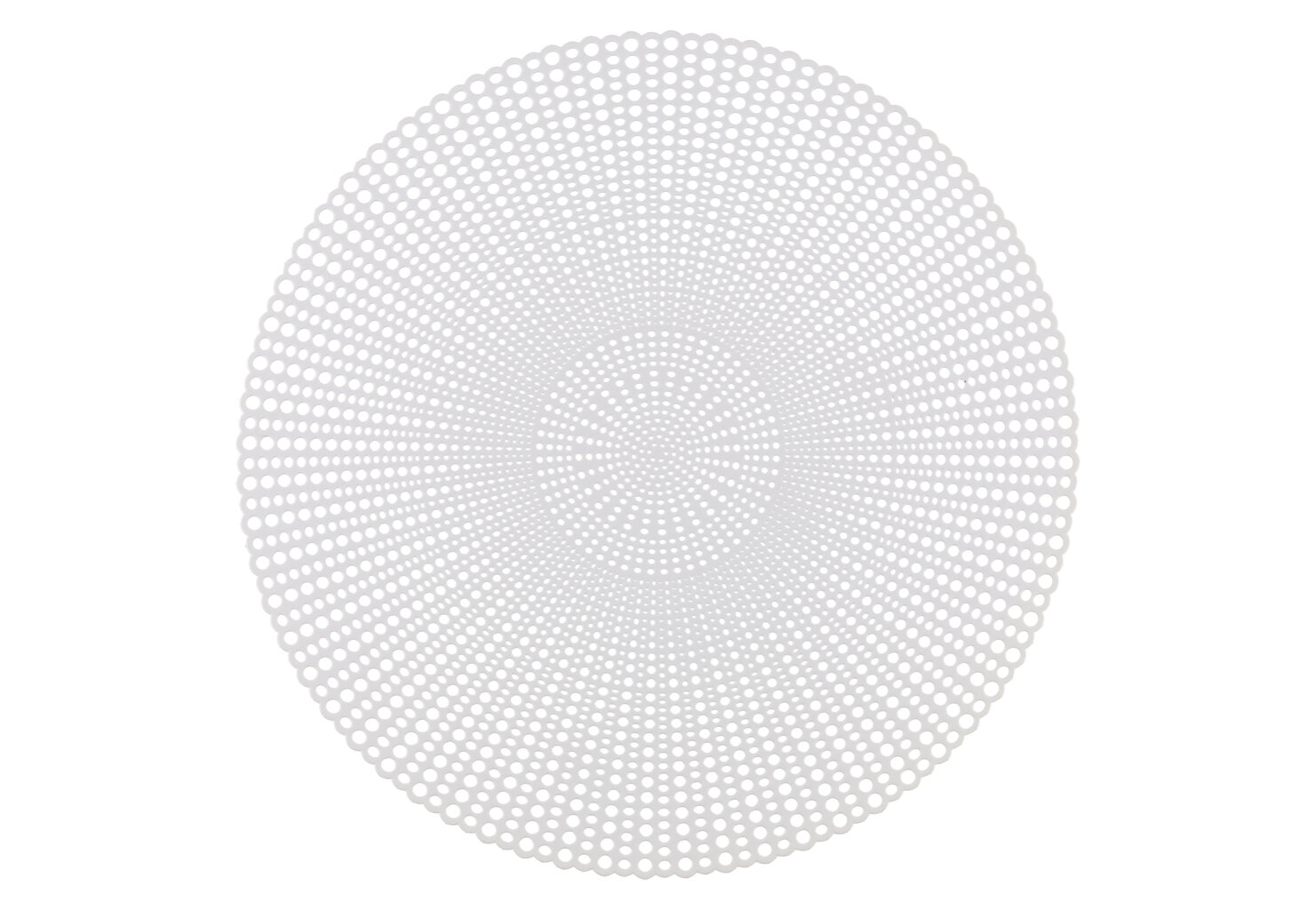 4Living galda paliktnis Roundel White, 40x40 cm цена и информация | Galdauti, salvetes | 220.lv