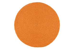 4Living galda paliktnis Summer Jute Orange, 38x38 cm cena un informācija | Galdauti, salvetes | 220.lv