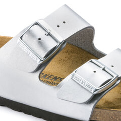 Тапочки Birkenstock Arizona BF Silver цена и информация | Шлепанцы, тапочки для женщин | 220.lv