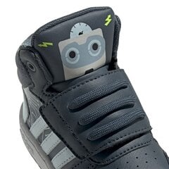 Sporta apavi zēniem Adidas Hoops Mid 2.0 I, pelēki FW4925 цена и информация | Детская спортивная обувь | 220.lv