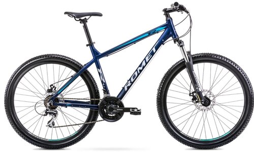 Kalnu velosipēds Romet Rambler R7.1 27.5" 2022, zils cena un informācija | Velosipēdi | 220.lv