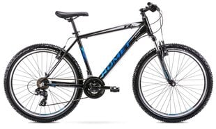 Kalnu velosipēds Romet Rambler R6.1 26" 2022, melns/oranžs цена и информация | Велосипеды | 220.lv