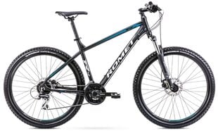 Мужской горный велосипед Romet Rambler R7.2 27.5" 2022, черный/синий цена и информация | Велосипеды | 220.lv