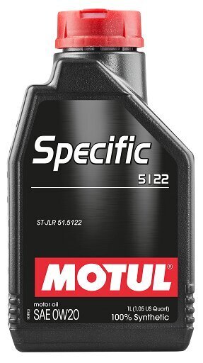 Motul Specific 5122 0W20 motoreļļa, 107304, 1 l cena un informācija | Motoreļļas | 220.lv