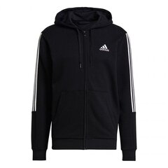 Vīriešu džemperis Adidas Essentials Hoodie M GK9585, melns cena un informācija | Vīriešu jakas | 220.lv