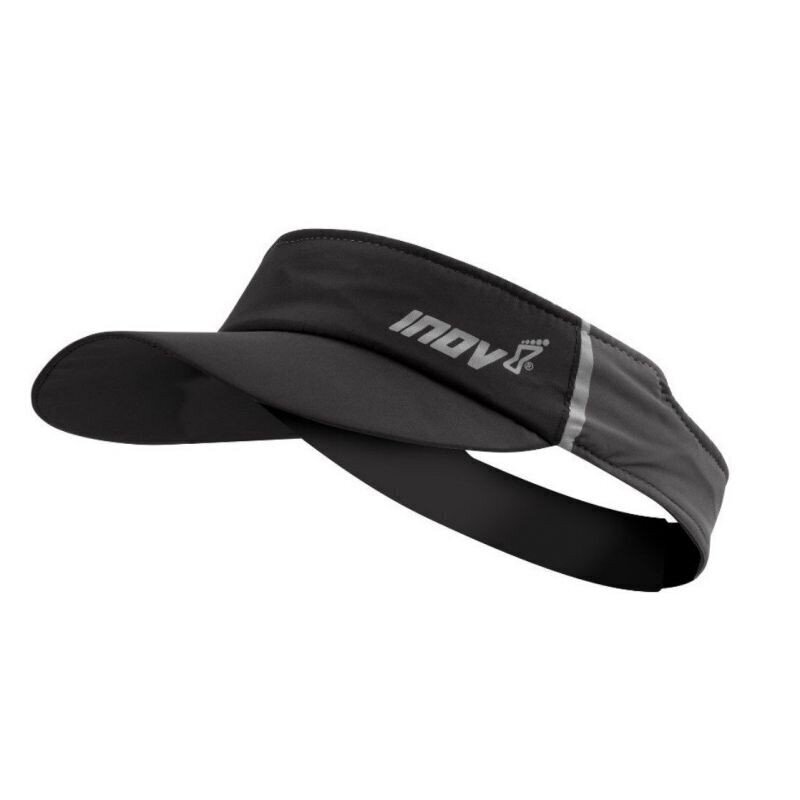 Galvas saite ar nagu Inov-8 Race Elite Visor 000837-BK-01 cena un informācija | Vīriešu cepures, šalles, cimdi | 220.lv