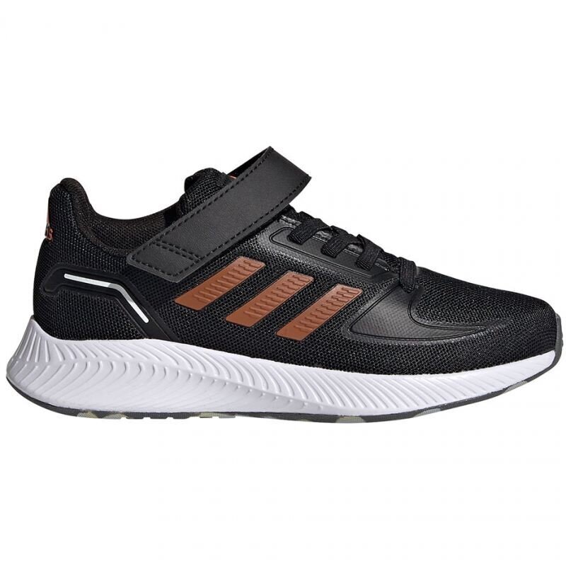 Sporta apavi zēniem Adidas Runfalcon 2.0 Jr FZ0116, melni цена и информация | Sporta apavi bērniem | 220.lv