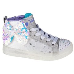 Сапоги для девочек Skechers Shuffle Brights 2.0 Jr 314015L-WSL, серые цена и информация | Коричневые детские сапоги S&O | 220.lv