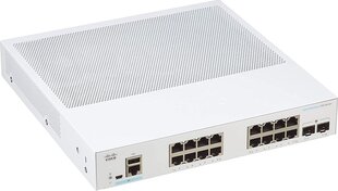 Cisco CBS350-16T-2G-EU цена и информация | Коммутаторы (Switch) | 220.lv