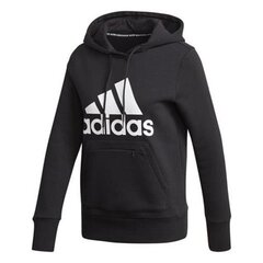 Džemperis sievietēm Adidas Badge of Sport Overhead Fleece W GC6915, melns cena un informācija | Sporta apģērbs sievietēm | 220.lv