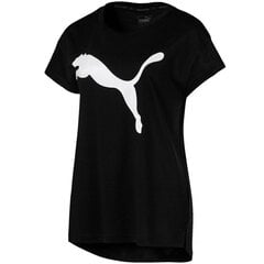 Спортивная женская футболка Puma Active Logo Tee W 852006 51, черная цена и информация | Спортивная одежда для женщин | 220.lv