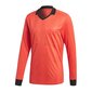 T-krekls ar garām piedurknēm vīriešiem Adidas Referee 18 Jersey LS referee shirt long sleeve M CV6322, sarkans цена и информация | Vīriešu T-krekli | 220.lv