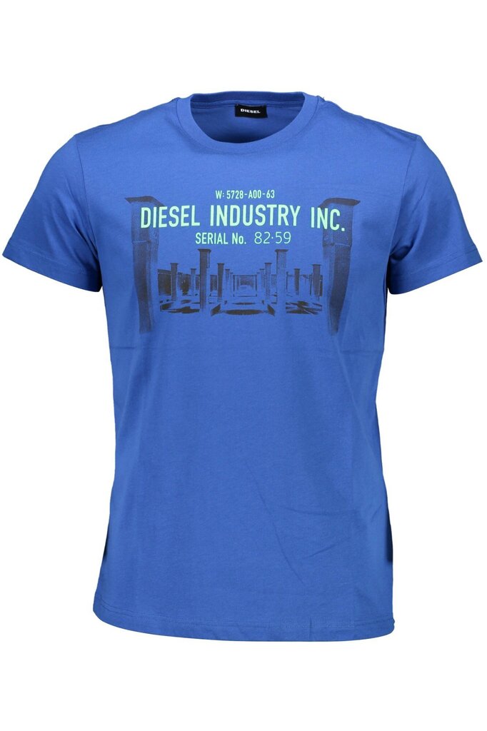 T-krekls vīriešiem Diesel, zils cena un informācija | Vīriešu T-krekli | 220.lv
