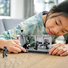 75324 LEGO® Star Wars Mandalorian Melnā karavīra uzbrukums cena un informācija | Konstruktori | 220.lv