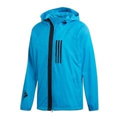 Virsjaka vīriešiem Adidas WND JKT Fleece-Lined M DZ0053, zila cena un informācija | Vīriešu virsjakas | 220.lv