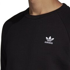 Džemperis vīriešiem Adidas Essential Crew M DV1600, melns cena un informācija | Vīriešu jakas | 220.lv